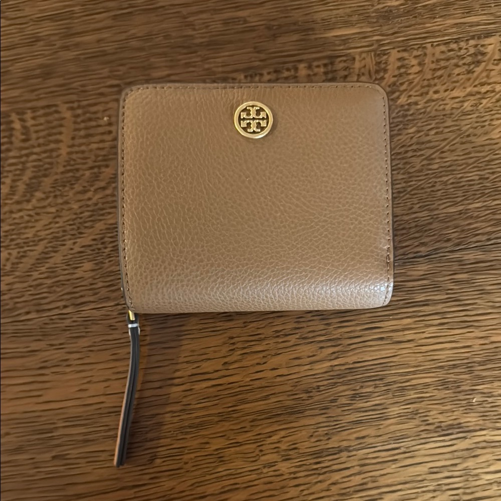 Tory Burch Tan Leather Wallet